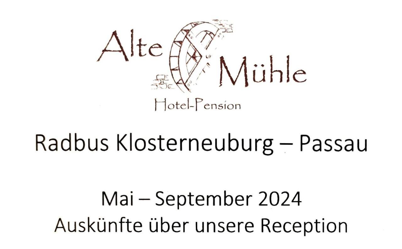 Hotel Pension Alte Muehle Klosterneuburg Exterior foto